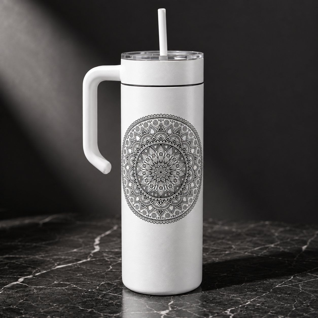 Heritage Collection — White Mandala 9