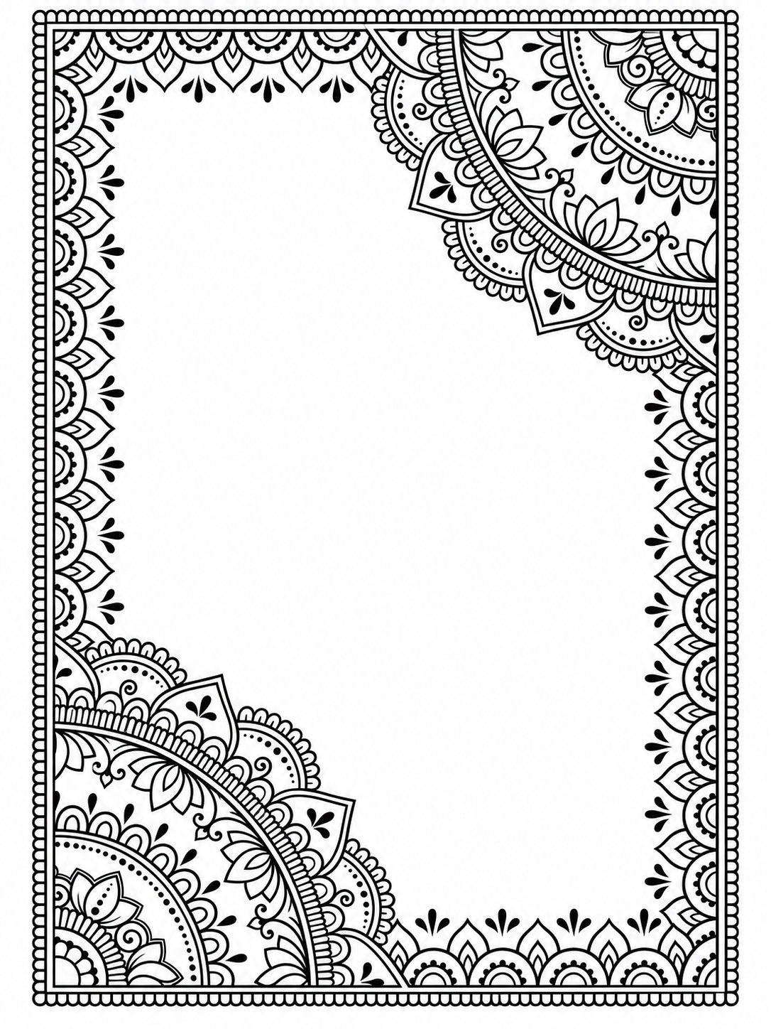 Fan Corner Frame
