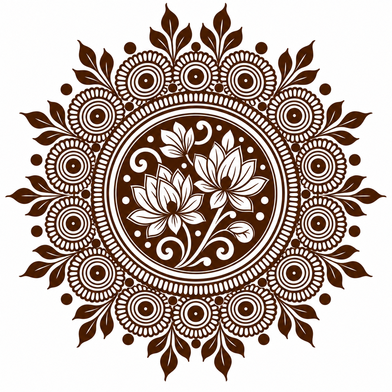 Lotus Bloom Medallion
