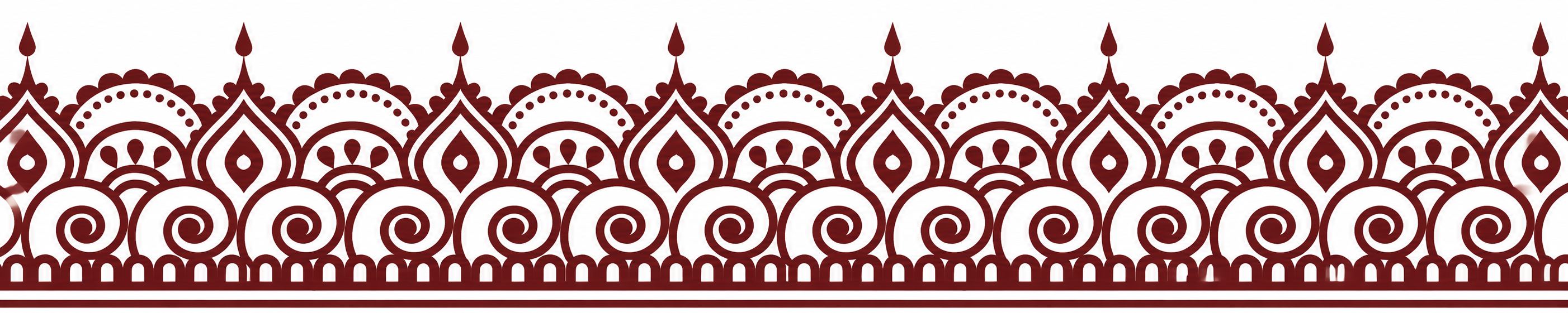 Paisley Swirl Border