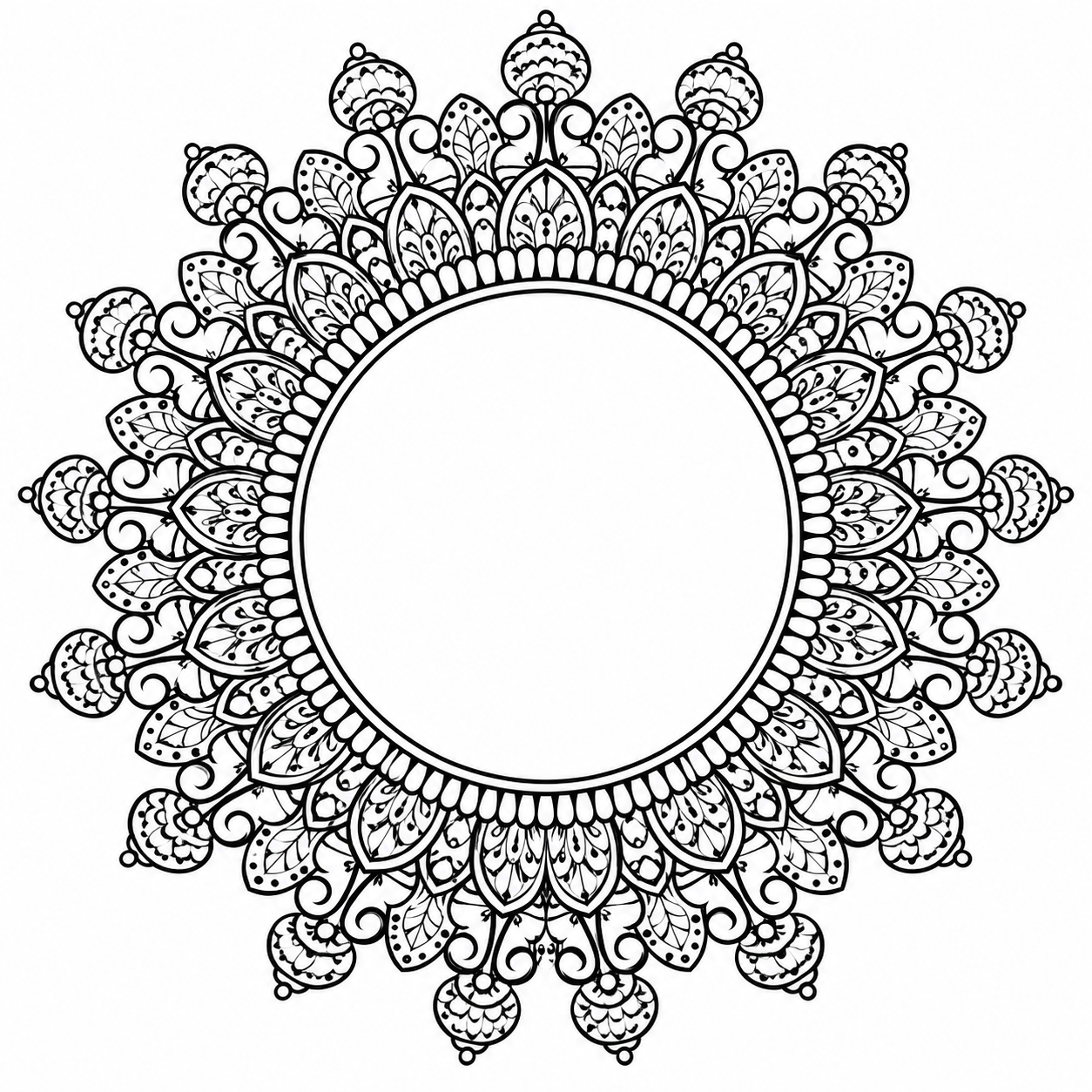 Sunburst Wreath