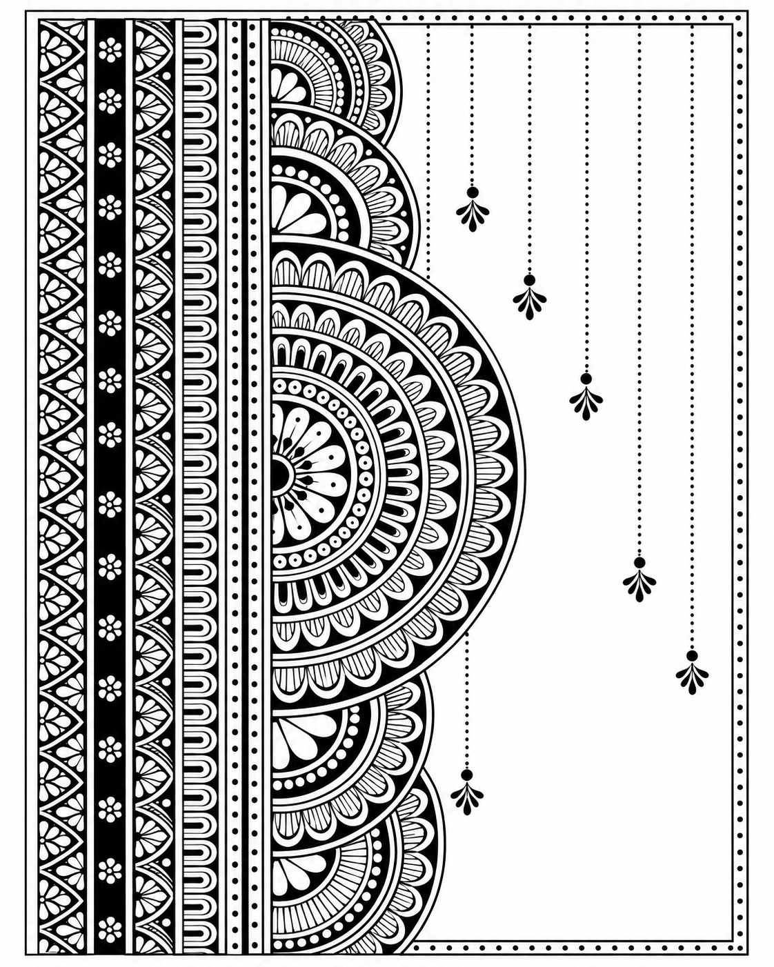 Tassel Drop Panel
