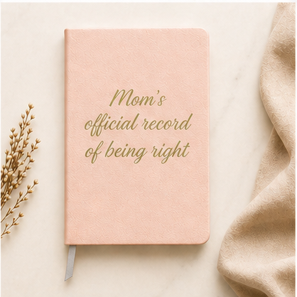notebook — Pink to Gold